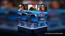 Smart Glasses 800W Pixel HD Camera Bluetooth Call Video Recording AI intelligent Real-time translati