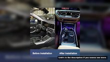 2025 Newest Upgraded Center Console Saddle Light For BMW G20/G22/G80/G82 M3/M4/i3/i4 3/4 Series 11 C