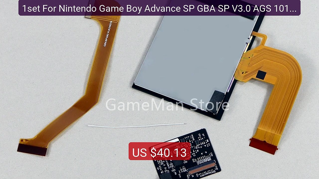 1set For Nintendo Game Boy Advance SP GBA SP V3.0 AGS 101 IPS Scree... -- Top Rated 2026 | Buy Now!