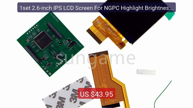 1set 2.6-inch IPS LCD Screen For NGPC Highlight Brightness For NEOG... Top Rated 2026 | Buy Now!