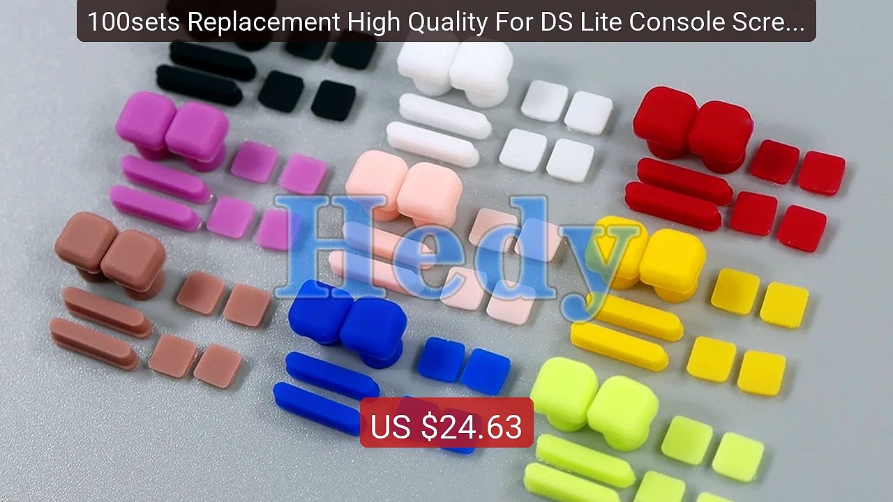 100sets Replacement High Quality For DS Lite Console Screw Rub... -- Hot Deal 2026 | Limited Offer!