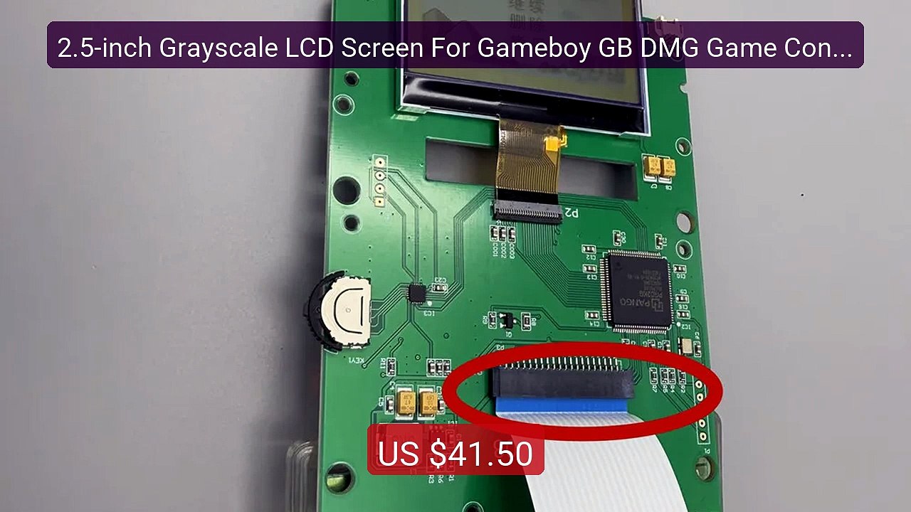 2.5-inch Grayscale LCD Screen For Gameboy GB DMG Game Conso... -- Top Pick 2026 | Unbeatable Price!