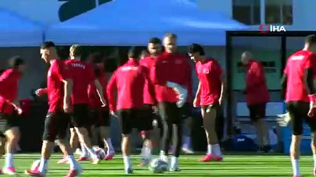A Milli Futbol Takımı, Kanada’daki ilk antrenmanını yaptı | Ajansspor | IHA