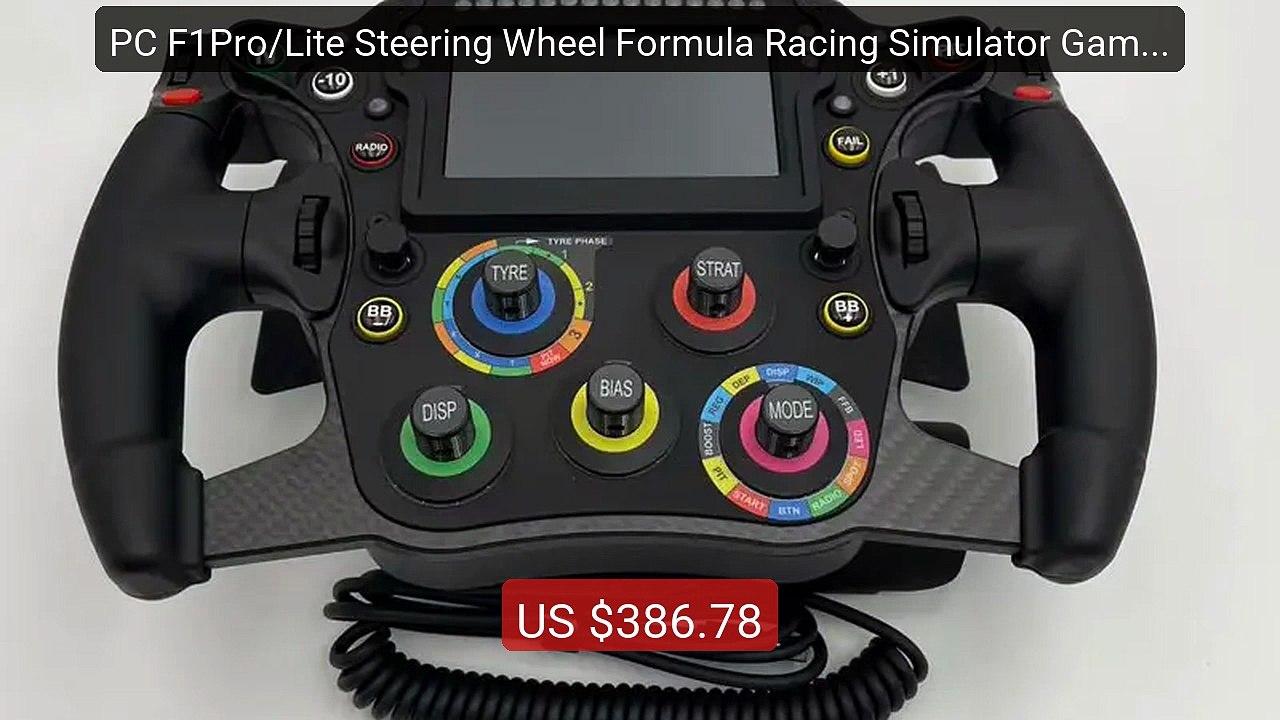 PC F1Pro/Lite Steering Wheel Formula Racing Simulator Game Touchabl... -- Top Rated 2026 | Buy Now!