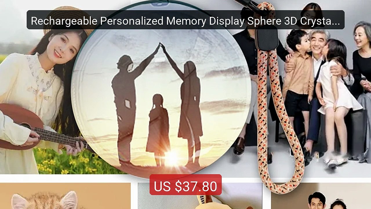 Rechargeable Personalized Memory Display Sphere 3D Crystal Bal... -- Hot Deal 2026 | Limited Offer!