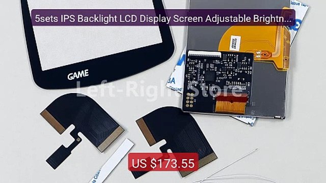 5sets IPS Backlight LCD Display Screen Adjustable Brightness for GB... Top Rated 2026 | Buy Now!