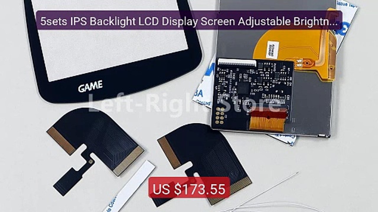 5sets IPS Backlight LCD Display Screen Adjustable Brightness for GB... -- Top Rated 2026 | Buy Now!