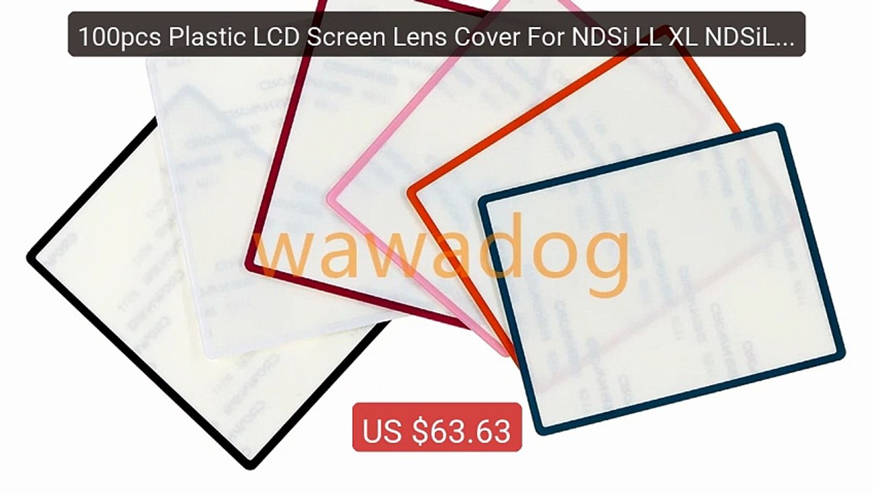100pcs Plastic LCD Screen Lens Cover For NDSi LL XL NDSiLL ND... -- Amazing Value 2026 | Must Have!