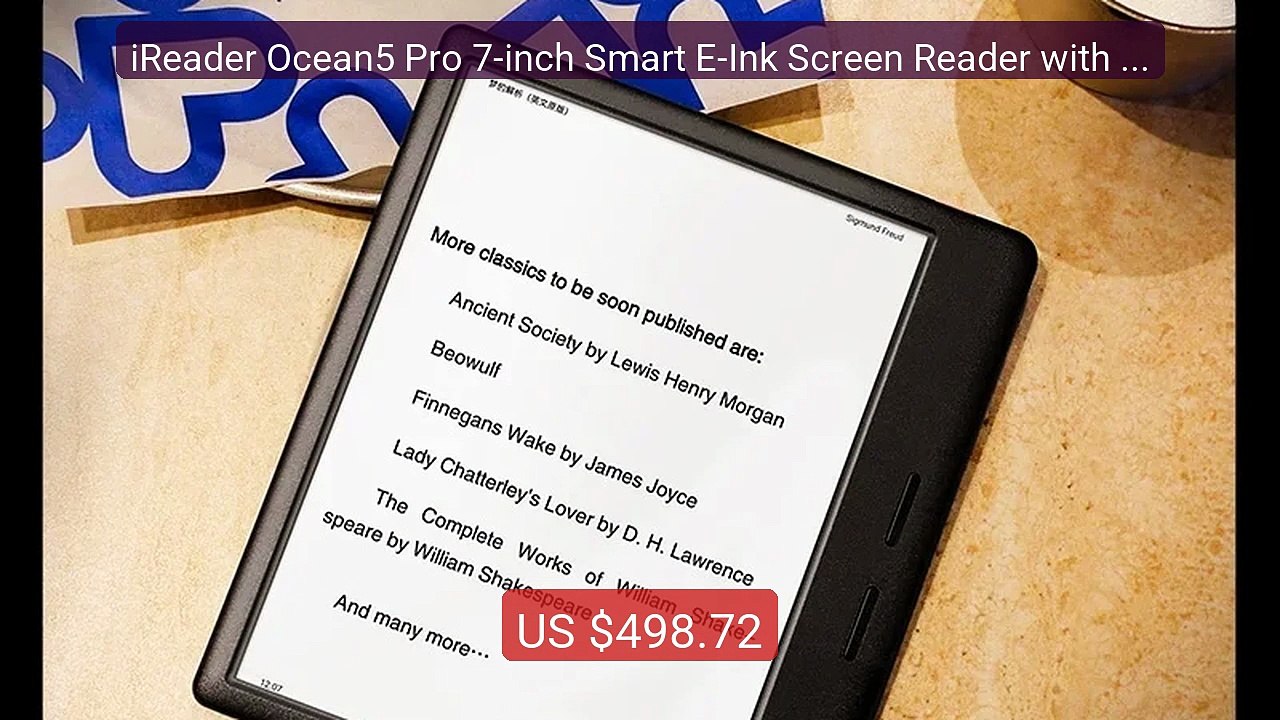 iReader Ocean5 Pro 7-inch Smart E-Ink Screen Reader with Eye Prote... -- Best Deal 2026 | Shop Now!