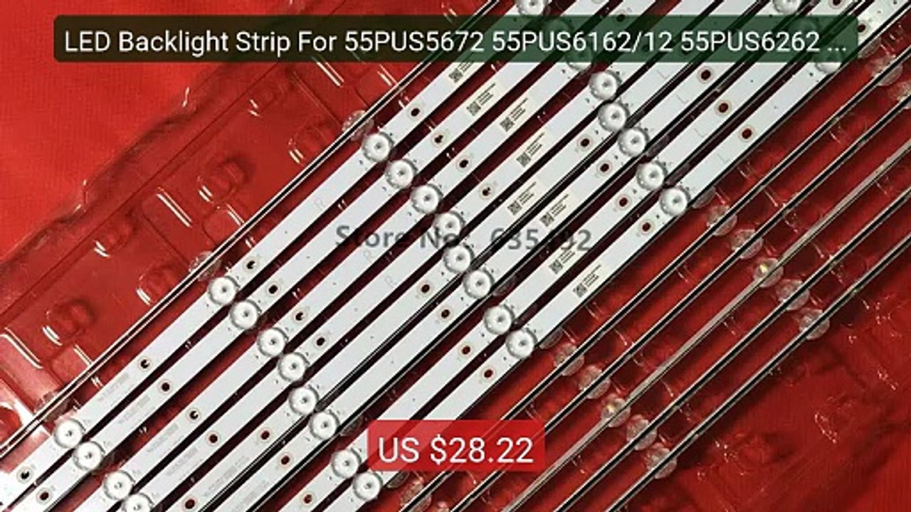 LED Backlight Strip For 55PUS5672 55PUS6162/12 55PUS6262 55PUS6272 ... -- Top Rated 2026 | Buy Now!