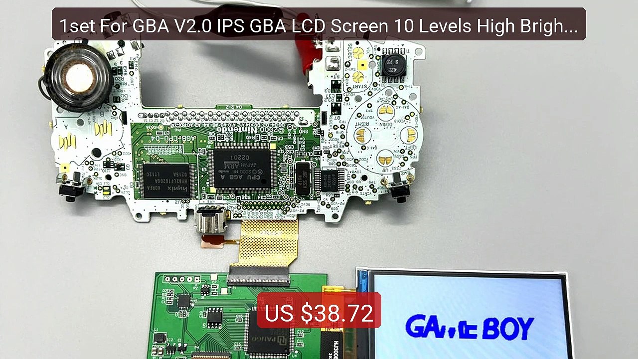 1set For GBA V2.0 IPS GBA LCD Screen 10 Levels High Brightness... -- Best Buy 2026 | Great Quality!