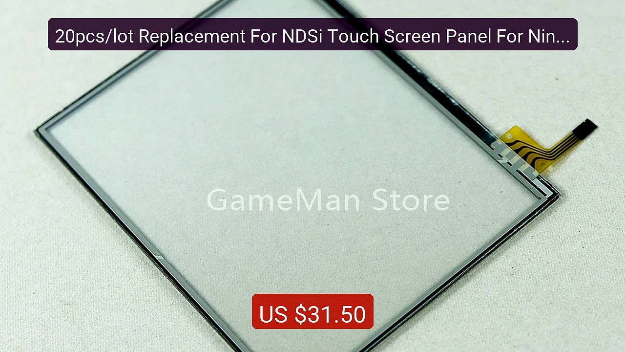 20pcs/lot Replacement For NDSi Touch Screen Panel For Nintendo DSi ... -- Top Rated 2026 | Buy Now!