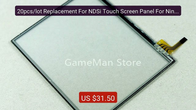 20pcs/lot Replacement For NDSi Touch Screen Panel For Nintendo DSi ... Top Rated 2026 | Buy Now!