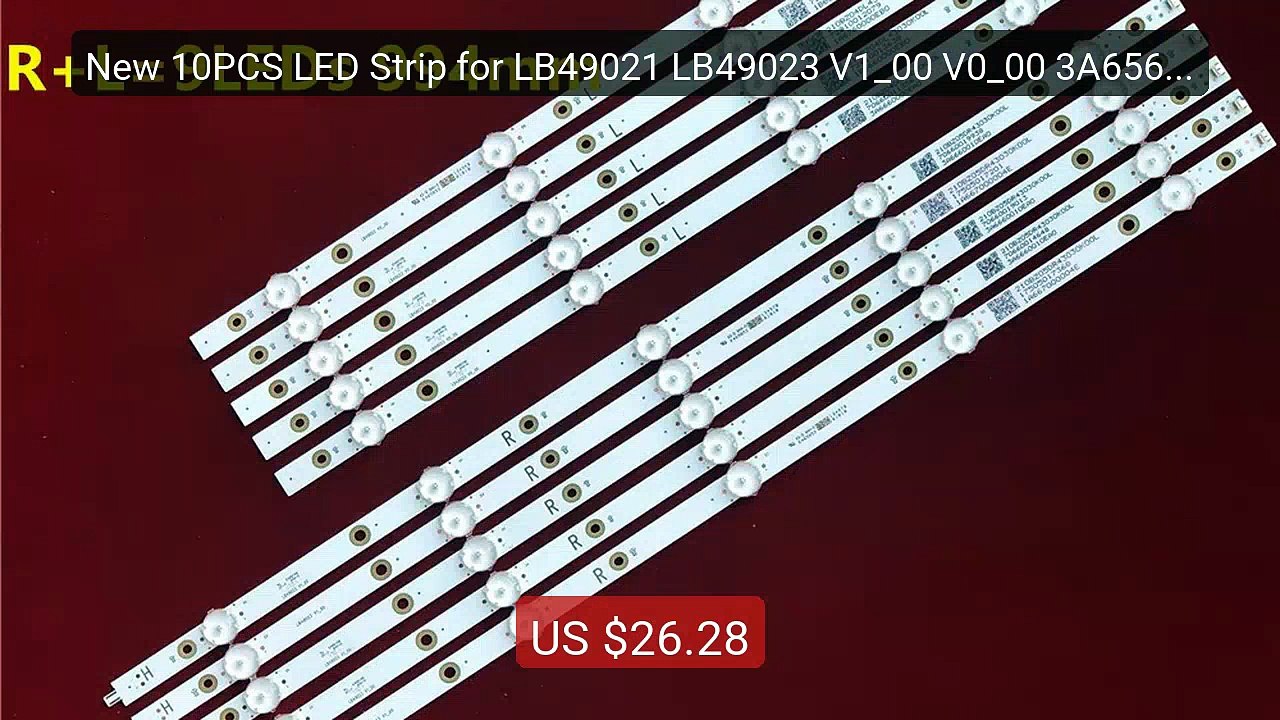 New 10PCS LED Strip for LB49021 LB49023 V1_00 V0_00 3A6560010... -- Amazing Value 2026 | Must Have!