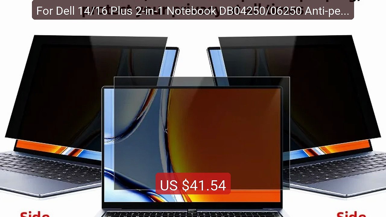 For Dell 14/16 Plus 2-in-1 Notebook DB04250/06250 Anti-peep Film X... -- Best Deal 2026 | Shop Now!