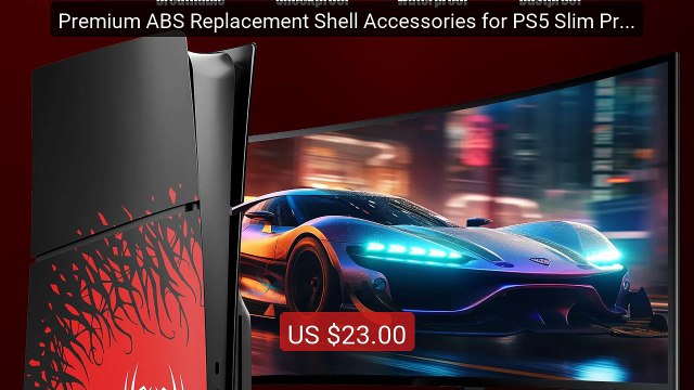 Premium ABS Replacement Shell Accessories for PS5 Slim Prot... Top Pick 2026 | Unbeatable Price!