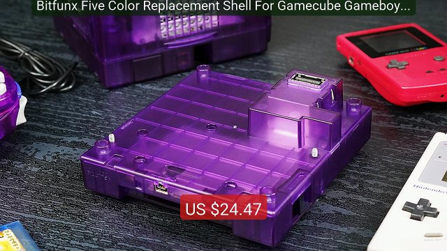 Bitfunx Five Color Replacement Shell For Gamecube Gameboy Play... Hot Deal 2026 | Limited Offer!