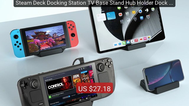 Steam Deck Docking Station TV Base Stand Hub Holder Dock USB C... Hot Deal 2026 | Limited Offer!