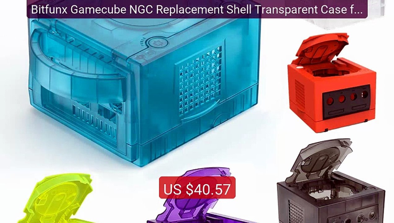 Bitfunx Gamecube NGC Replacement Shell Transparent Case for Gamecub... -- Top Rated 2026 | Buy Now!