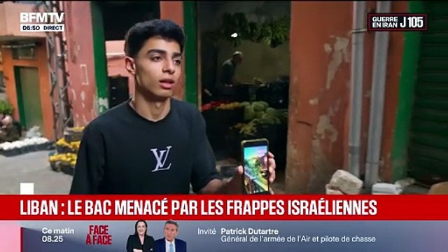 Malgré les frappes israéliennes, ces lycéens libanais déplacés espèrent pouvoir passer le bac