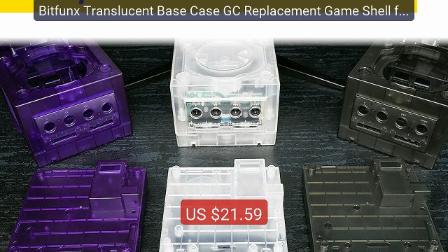 Bitfunx Translucent Base Case GC Replacement Game Shell for GBA Gam... Top Rated 2026 | Buy Now!