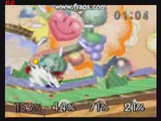 super Smash bros time 2 min