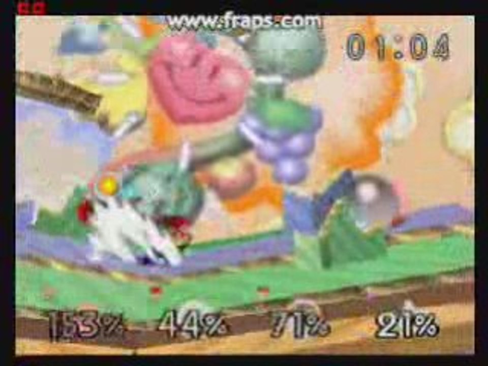 super Smash bros time 2 min