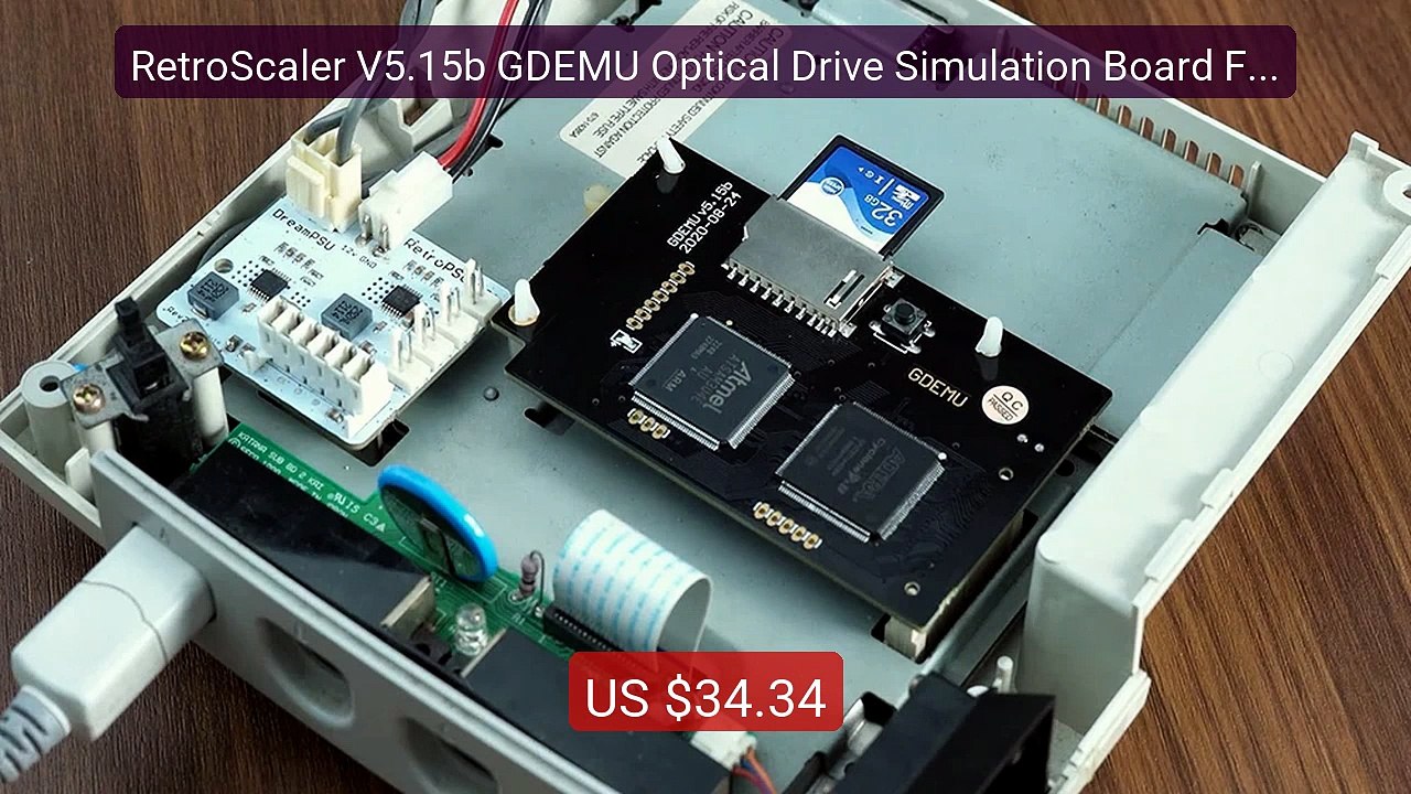 RetroScaler V5.15b GDEMU Optical Drive Simulation Board For... -- Top Pick 2026 | Unbeatable Price!