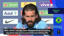 Alisson looking to learn from past heartache with Brazil