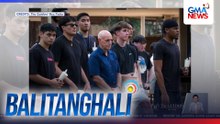 Vigil, isinagawa sa ADMU para sa 2 atleta nilang nasawi; Head Coach Tab Baldwin, kabilang sa mga dumalo | Balitanghali