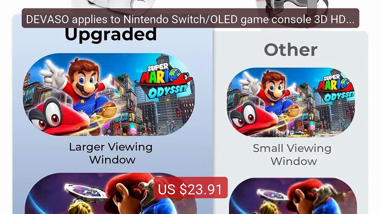 DEVASO applies to Nintendo Switch/OLED game console 3D HD VR g... -- Hot Deal 2026 | Limited Offer!