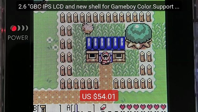 2.6 GBC IPS LCD and new shell for Gameboy Color.Support pixe... Amazing Value 2026 | Must Have!