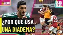 El detalle en la cabeza de Raúl Jiménez que llamó la atención tras su gol en el Mundial