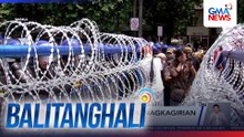 Mga pulis at raliyista, nagkagirian malapit sa U.S. Embassy | Balitanghali