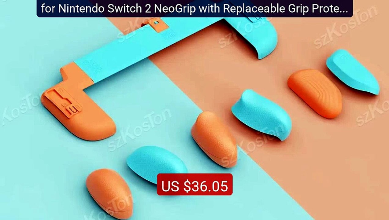 for Nintendo Switch 2 NeoGrip with Replaceable Grip Protective... -- Best Buy 2026 | Great Quality!