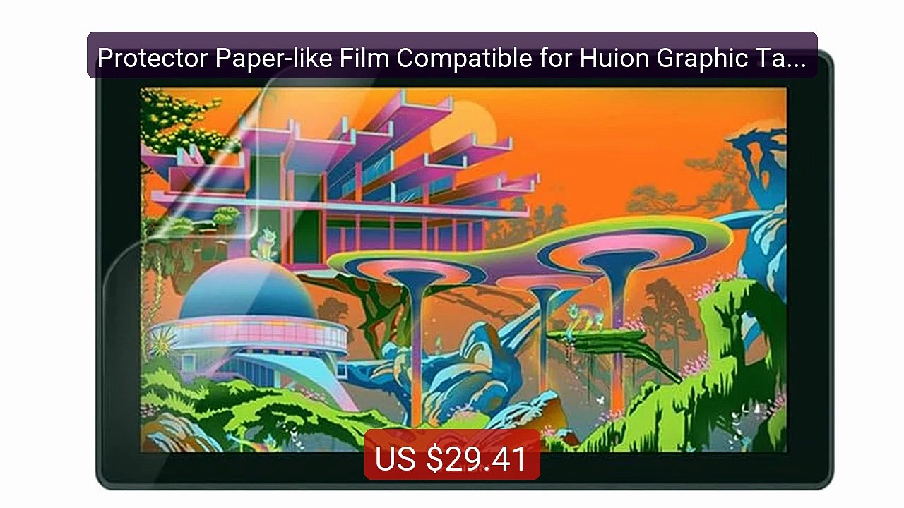 Protector Paper-like Film Compatible for Huion Graphic Tablet Kamva... -- Top Rated 2026 | Buy Now!