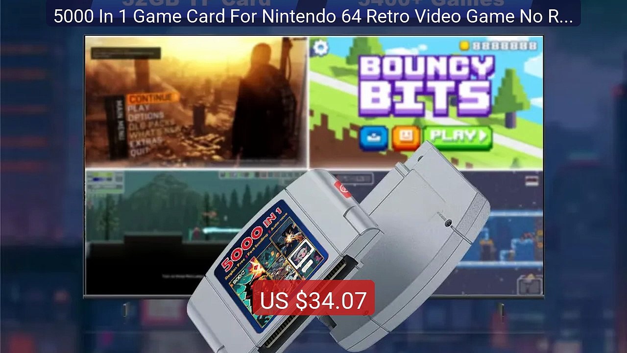 5000 In 1 Game Card For Nintendo 64 Retro Video Game No Reg... -- Top Pick 2026 | Unbeatable Price!