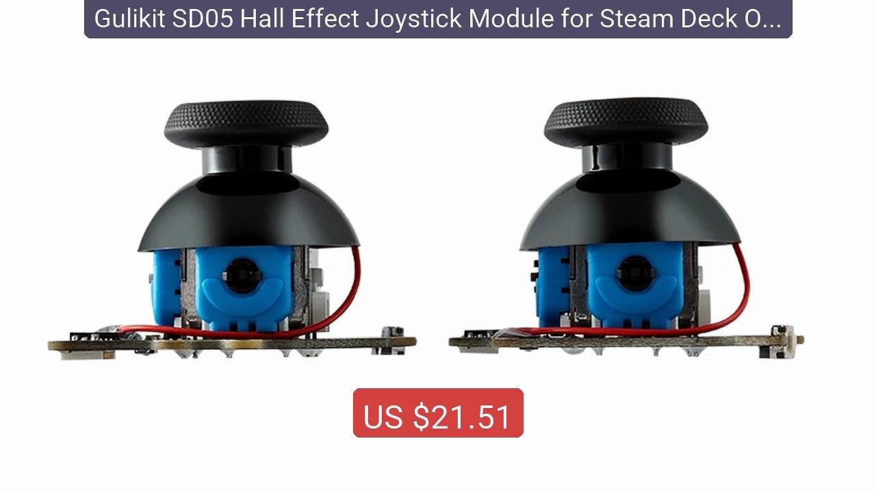Gulikit SD05 Hall Effect Joystick Module for Steam Deck OLED N... -- Best Buy 2026 | Great Quality!