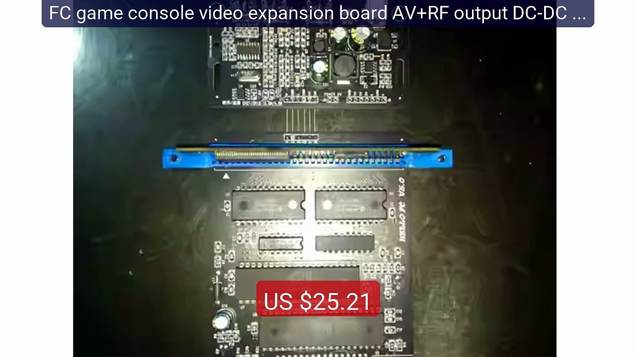 FC game console video expansion board AV+RF output DC-DC step-down -- Top Rated 2026 | Buy Now!
