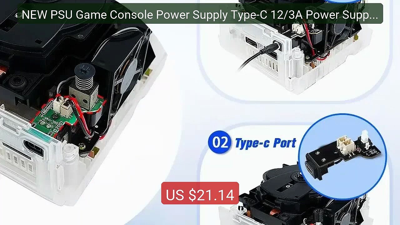 NEW PSU Game Console Power Supply Type-C 12/3A Power Supply... -- Top Pick 2026 | Unbeatable Price!