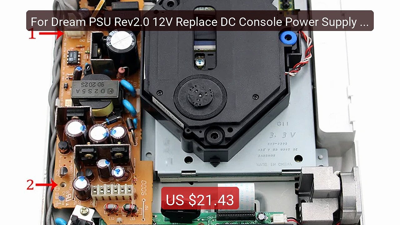 For Dream PSU Rev2.0 12V Replace DC Console Power Supply Ad... -- Top Pick 2026 | Unbeatable Price!
