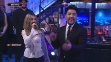 Ana Sofía imita la voz de Ernesto Chavana