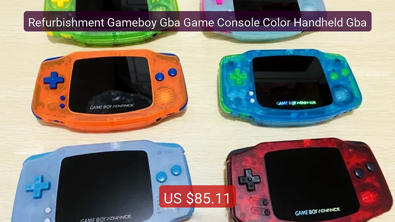 Refurbishment Gameboy Gba Game Console Color Handheld Gba -- Top Rated 2026 | Buy Now!