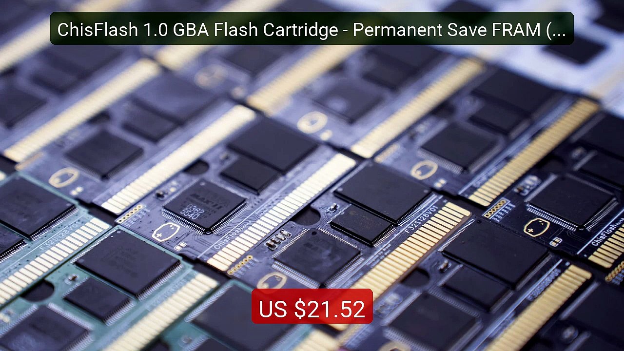 ChisFlash 1.0 GBA Flash Cartridge - Permanent Save FRAM (32MB ROM /... -- Top Rated 2026 | Buy Now!