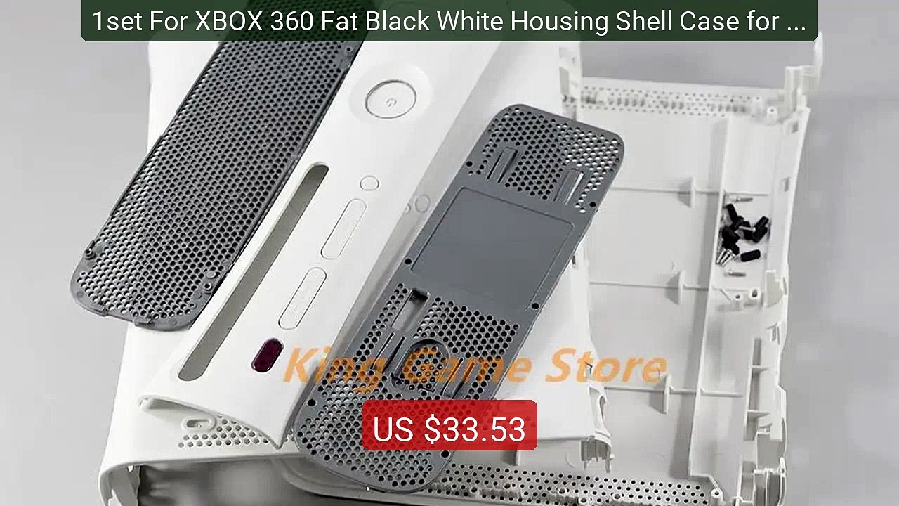 1set For XBOX 360 Fat Black White Housing Shell Case for xbox ... -- Hot Deal 2026 | Limited Offer!