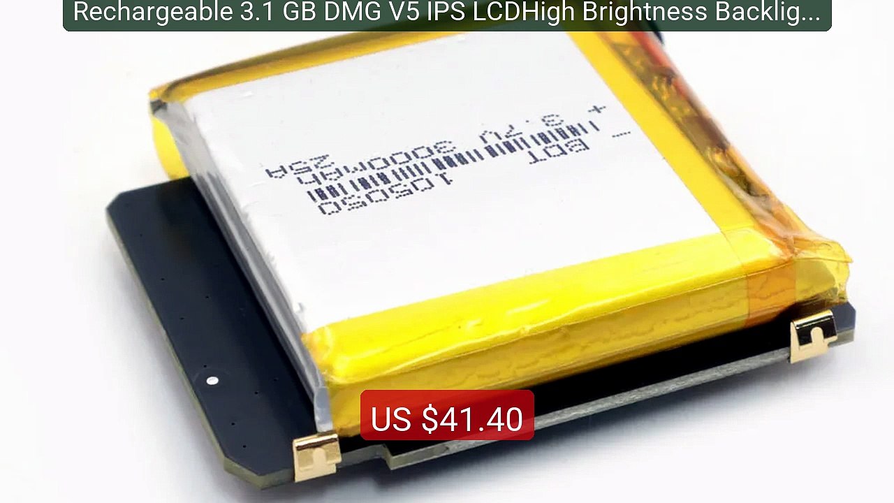 Rechargeable 3.1 GB DMG V5 IPS LCDHigh Brightness Backlight K... -- Amazing Value 2026 | Must Have!