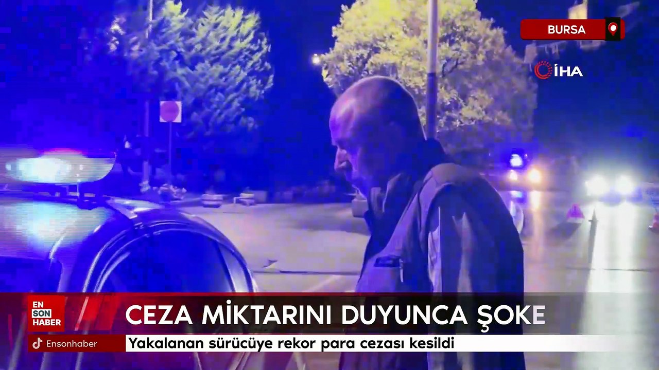 Alkollü sürücü polis denetiminden kaçmaya çalıştı