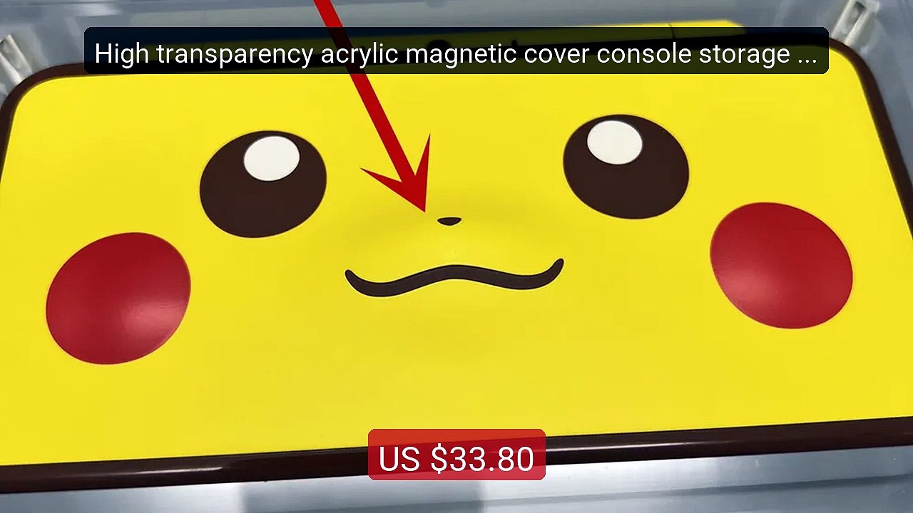 High transparency acrylic magnetic cover console storage box ... -- Amazing Value 2026 | Must Have!