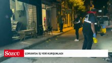Çorum'da iş yeri kurşunladı