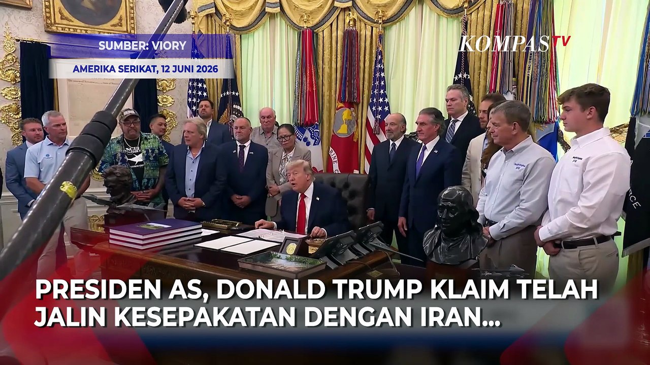 Trump Klaim Deal Besar dengan Iran & Tanda Tangan Akan Digelar di Eropa, Perang Usai?
